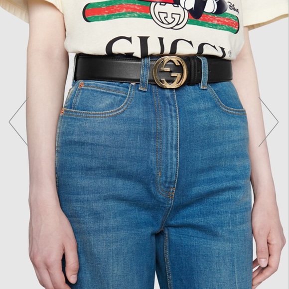 Gucci Belt interlocking G Buckle woman main image 5